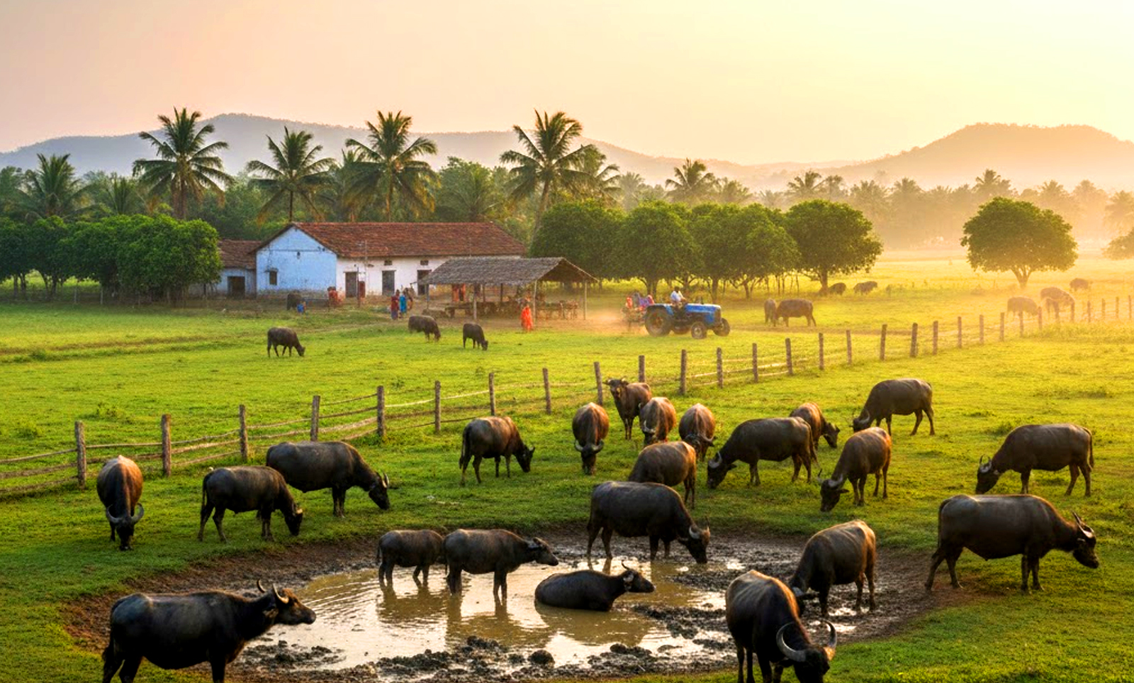 Murrah Buffalo Farming